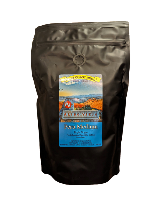 Aliso Viejo Peru Medium (Organic Single Origin)